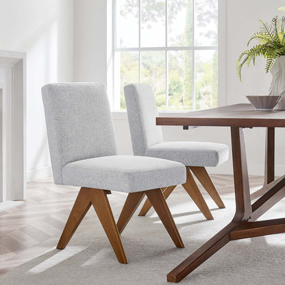 Lyra Fabric Dining Room Side Chair Set of 2 by Modway