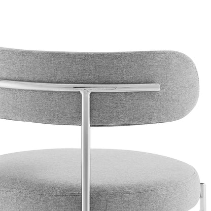 Albie Fabric Bar Stools Set of 2 by Modway
