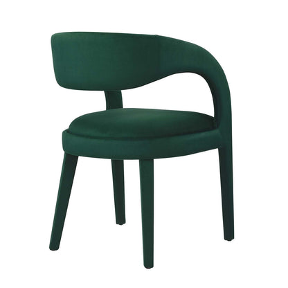 Pinnacle Performance Velvet Dining Chair Set of 2 by Modway