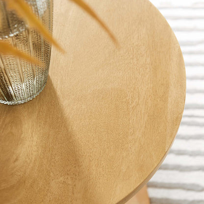 Lina Round Wood Side Table by Modway