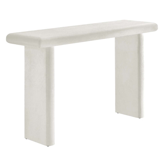 Relic Concrete Textured Console Table by Modway