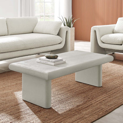 Relic Concrete Textured Coffee Table by Modway