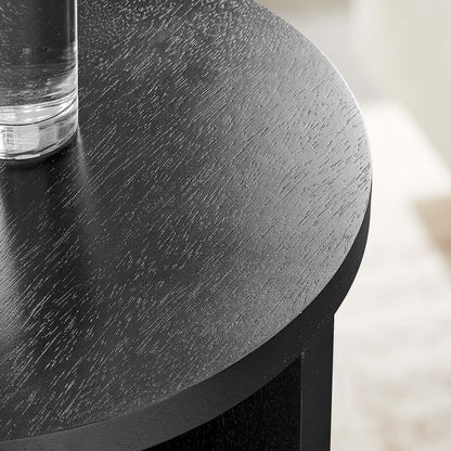 Silas Round Wood Side Table by Modway