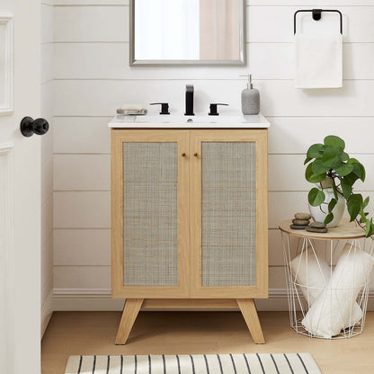 Soma 24" Bathroom Vanity Cabinet (Sink Basin Not Included) by Modway