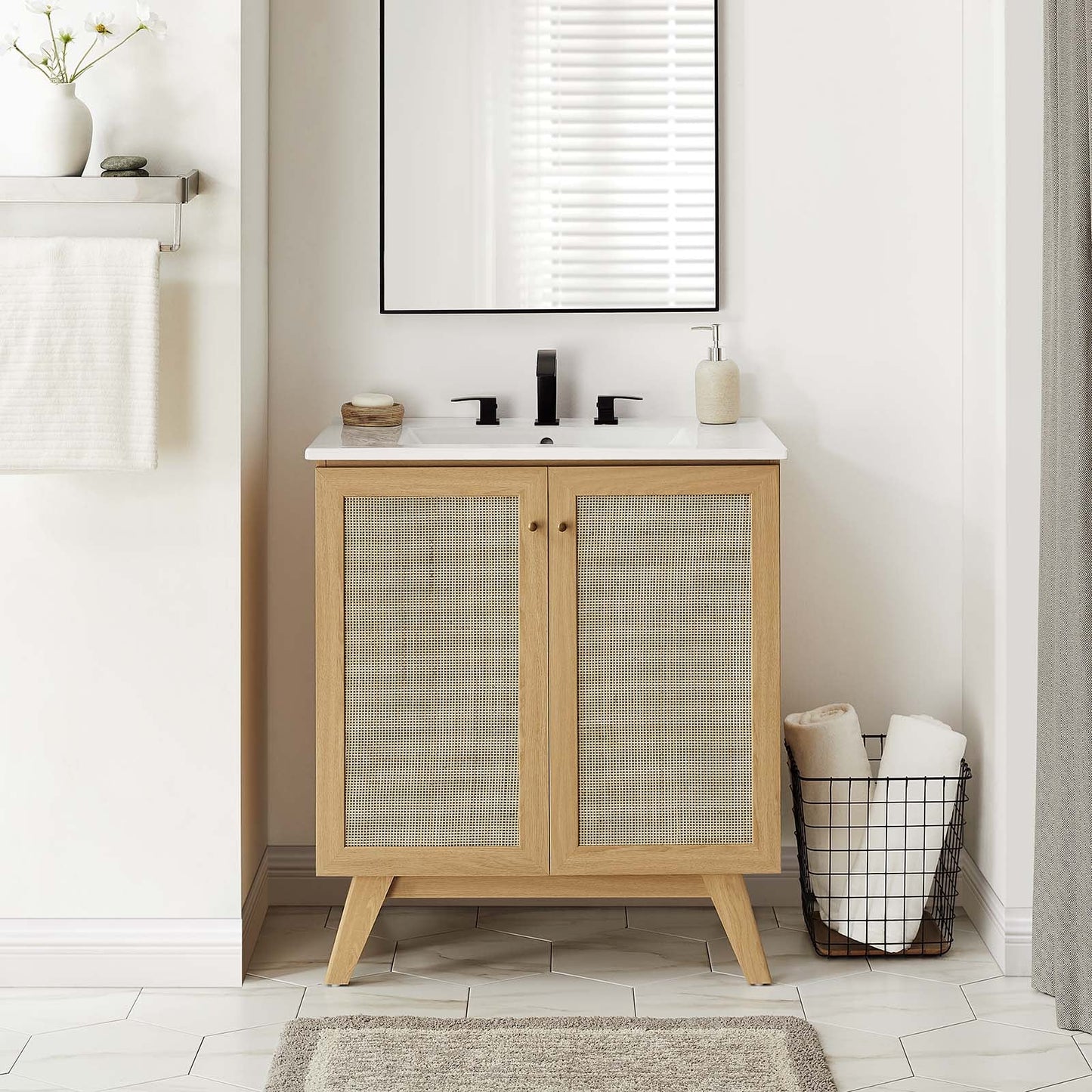 Soma 30" Bathroom Vanity Cabinet (Sink Basin Not Included) by Modway