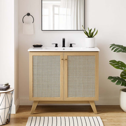 Soma 36" Bathroom Vanity Cabinet (Sink Basin Not Included) by Modway