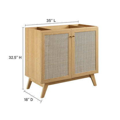 Soma 36" Bathroom Vanity Cabinet (Sink Basin Not Included) by Modway