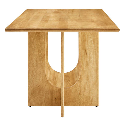 Rivian Rectangular 70" Wood Dining Table by Modway