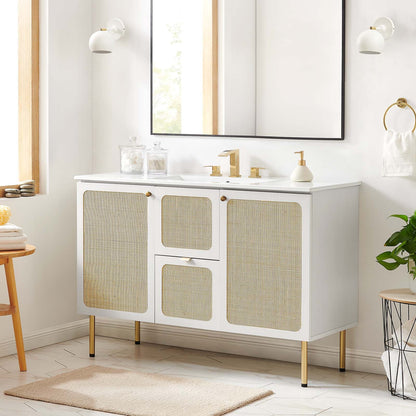 Chaucer 48" Bathroom Vanity Cabinet (Sink Basin Not Included) by Modway