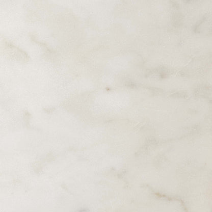 Viva Round White Marble Side Table by Modway