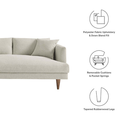 Zoya Left-Facing Down Filled Overstuffed Sectional Sofa by Modway