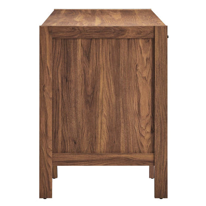 Capri 58" Wood Grain Office Desk by Modway