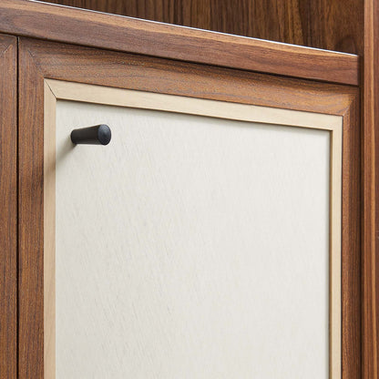 Capri 4-Shelf Wood Grain Bookcase by Modway
