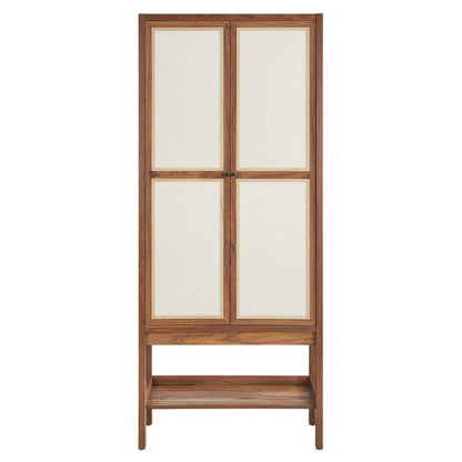 Capri Tall Wood Grain Standing Storage Cabinet by Modway