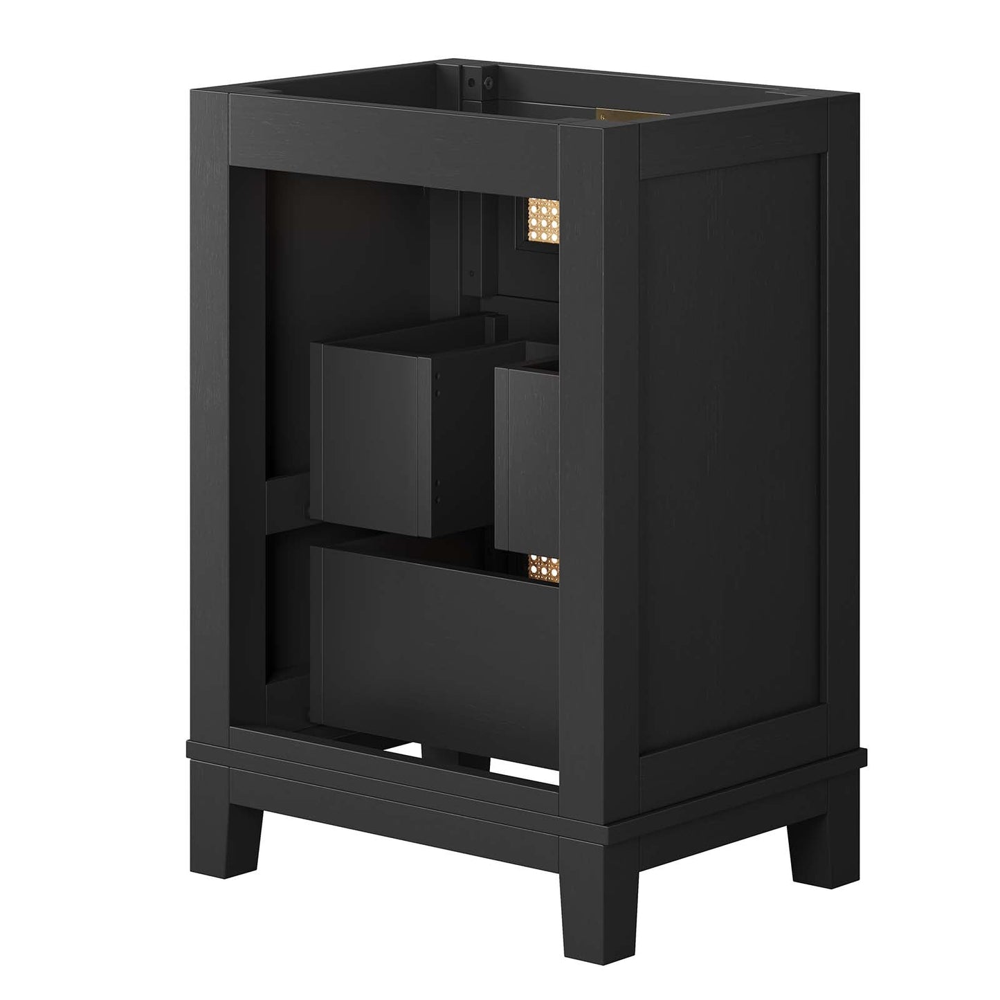 Dixie 24" Solid Wood Bathroom Vanity Cabinet (Sink Basin Not Included) by Modway
