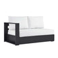 Tahoe Outdoor Patio Powder-Coated Aluminum Modular Left-Facing Loveseat by Modway