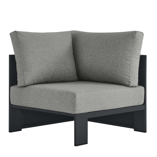 Tahoe Outdoor Patio Powder-Coated Aluminum Modular Corner Chair by Modway