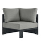 Tahoe Outdoor Patio Powder-Coated Aluminum Modular Corner Chair by Modway