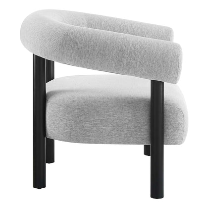 Sable Upholstered Fabric Armchair by Modway