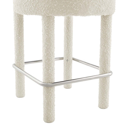 Toulouse Boucle Fabric Counter Stool Set of 2 by Modway