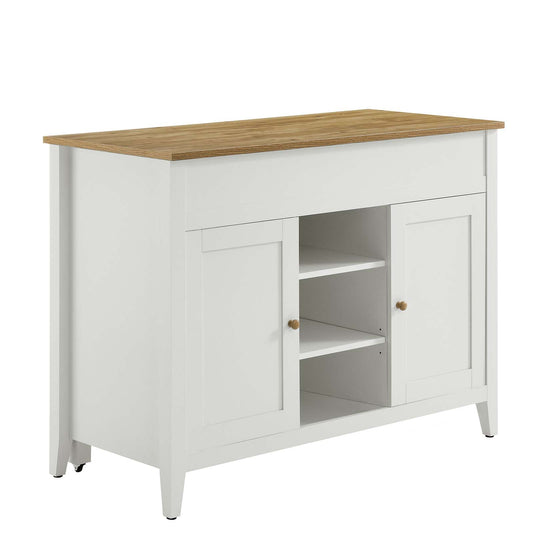 Garland Kitchen Island by Modway