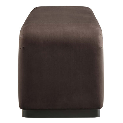 Koda Performance Velvet Waterfall Long Bench by Modway
