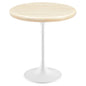 Lippa 20" Round Faux Travertine Side Table by Modway