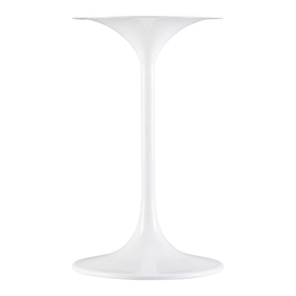 Lippa 20" Round Faux Travertine Side Table by Modway