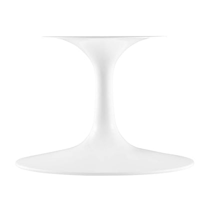 Lippa 36" Round Faux Travertine Coffee Table by Modway