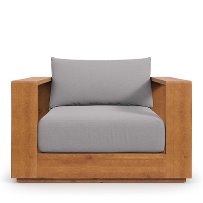 Tahoe Outdoor Patio Acacia Wood Chair by Modway