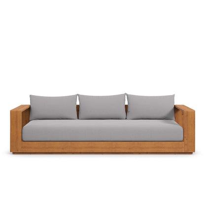 Tahoe Outdoor Patio Acacia Wood Sofa by Modway