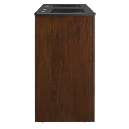 Appia 48" Double Sink Bathroom Vanity by Modway