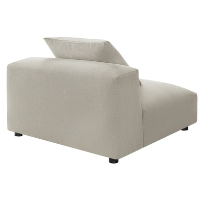 Solace Modular Upholstered Fabric Armless Chair by Modway