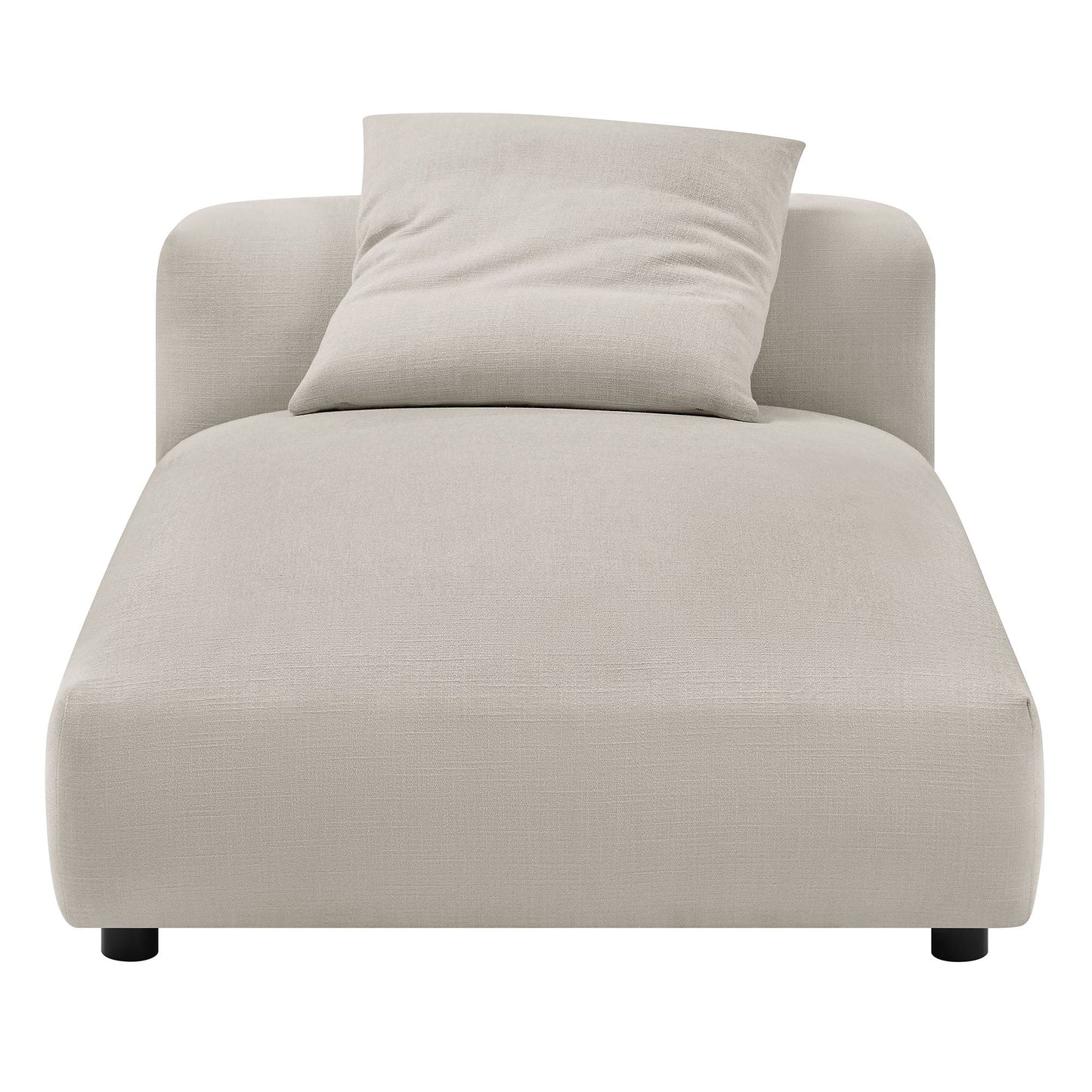 Solace 2-Piece Modular Upholstered Fabric Sectional Sofa With Chaise by Modway