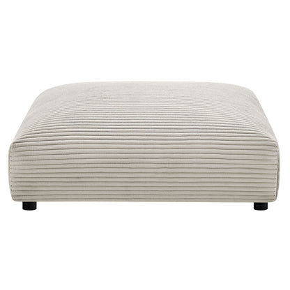 Solace Modular Corduroy Upholstered Ottoman by Modway