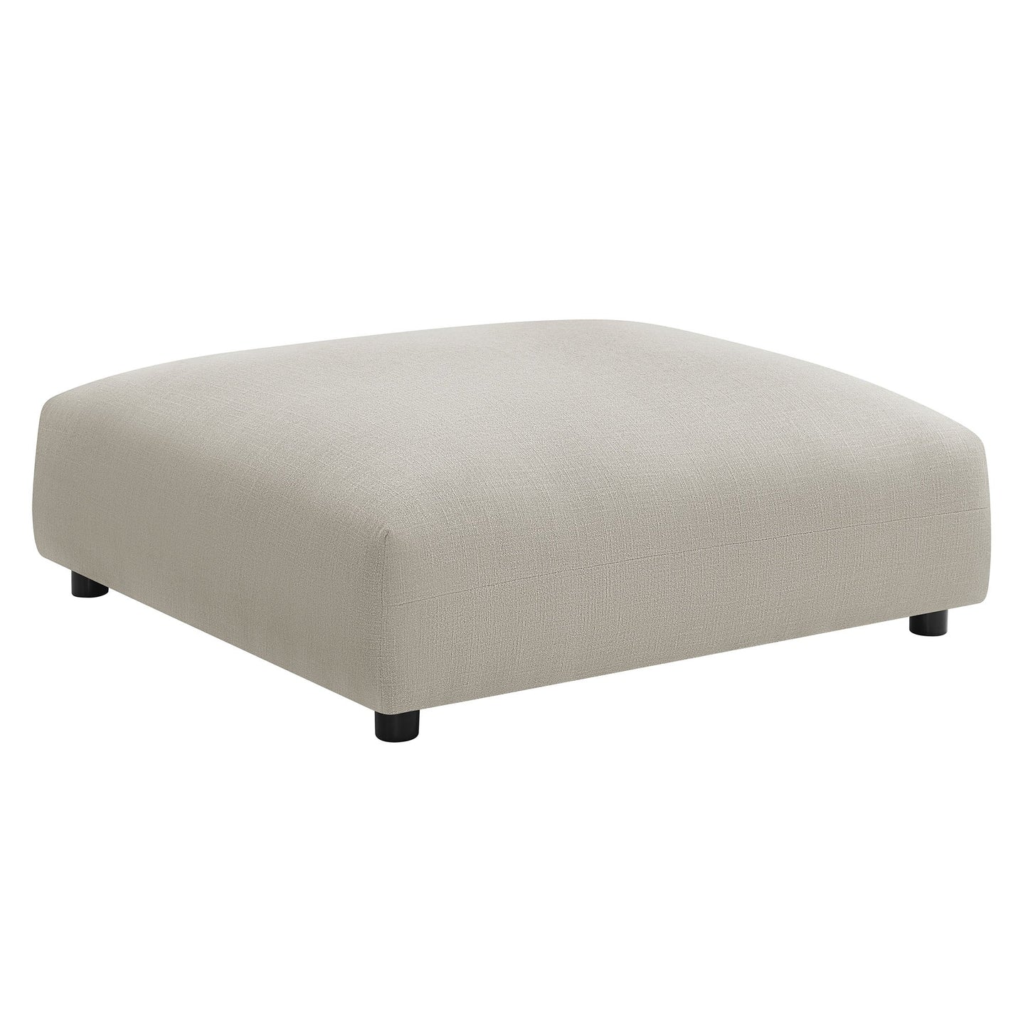 Solace Modular Upholstered Fabric Ottoman by Modway