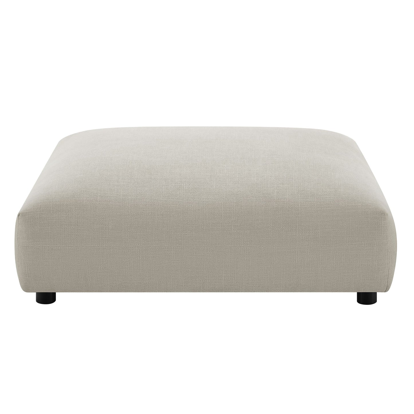 Solace Modular Upholstered Fabric Ottoman by Modway