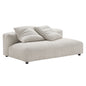 Solace Modular Corduroy Upholstered Armless Loveseat by Modway
