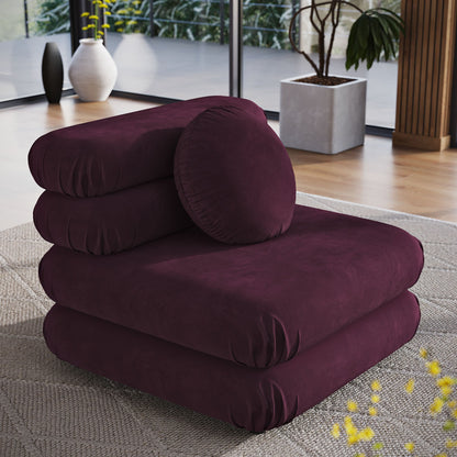 Jubilee Modular Performance Velvet Armless Chair by Modway