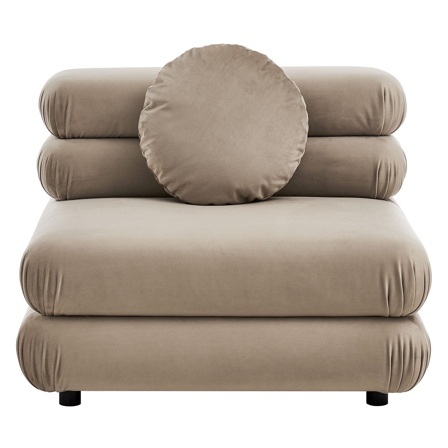 Jubilee Modular Performance Velvet Armless Chair by Modway