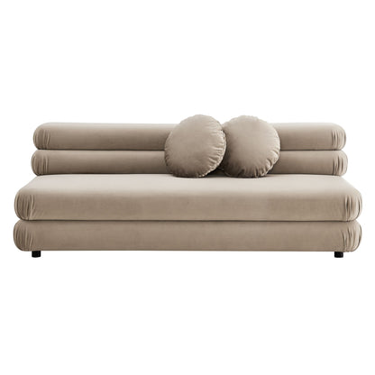 Jubilee Modular Performance Velvet Armless Loveseat by Modway