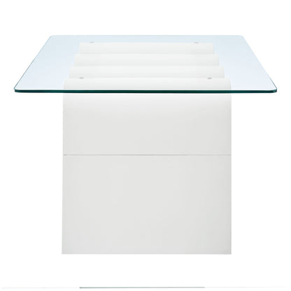Ondine Glass Top Coffee Table by Modway