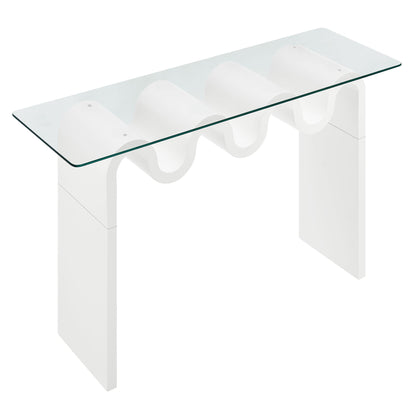 Ondine Glass Top 50" Console Table by Modway