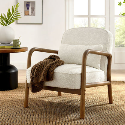 Charlie Boucle Upholstered Armchair by Modway