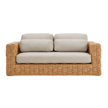 Thames Outdoor Patio Wicker Outdoor Patio Rattan Loveseat by Modway