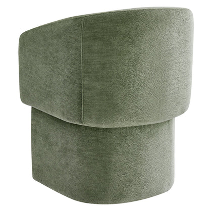 Verity Chenille Dining Armchair by Modway