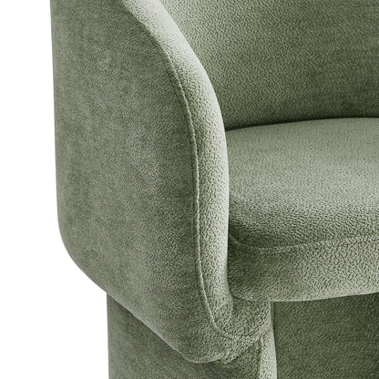 Verity Chenille Dining Armchair by Modway