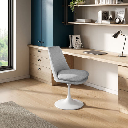 Lippa Upholstered Swivel Dining Chair by Modway