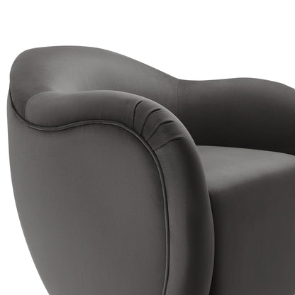 Compose Performance Velvet Swivel Armchair by Modway