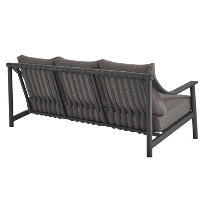Terrace Outdoor Patio Aluminum Sofa by Modway